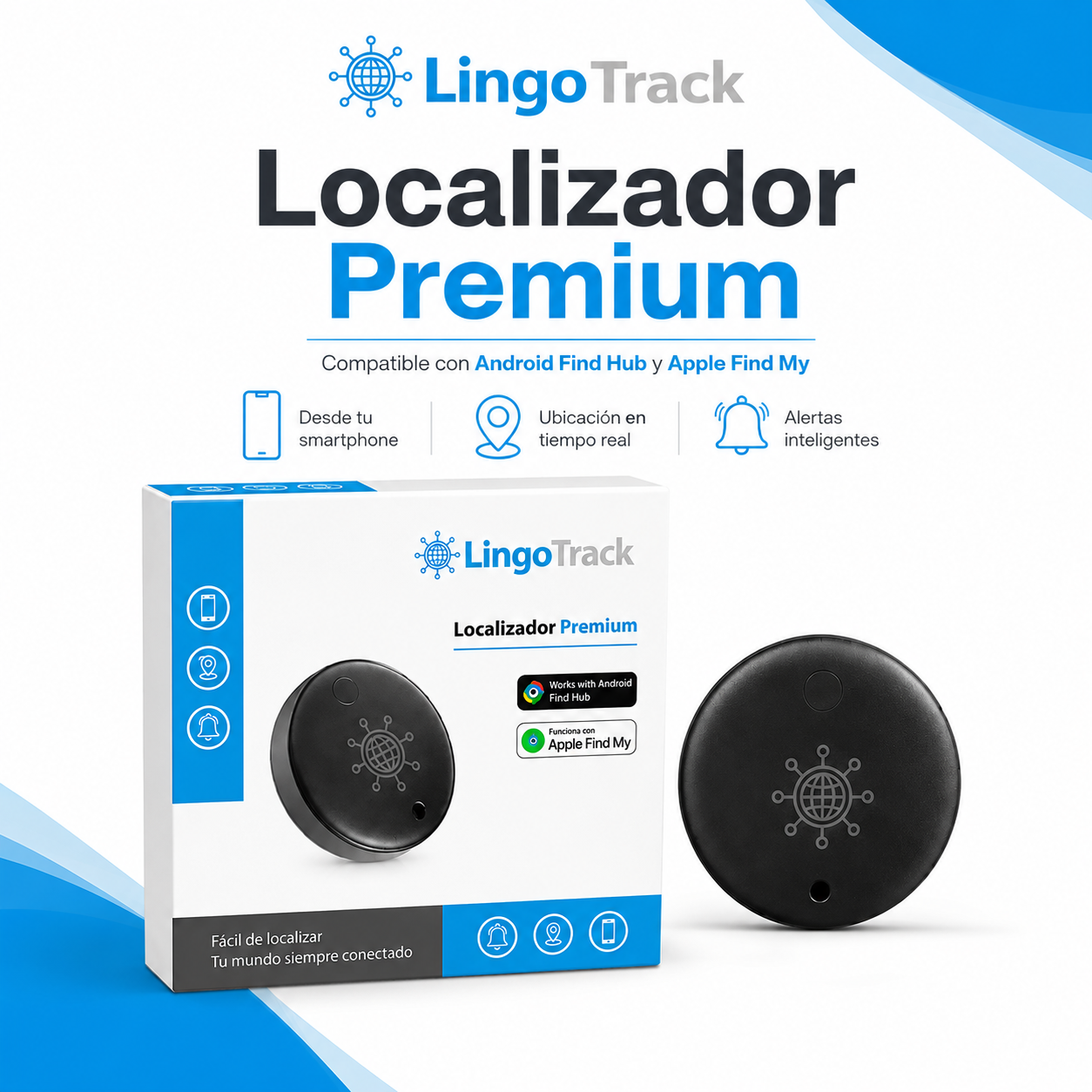 Localizador de Valija para iPhone y Android VAY TRAVEL