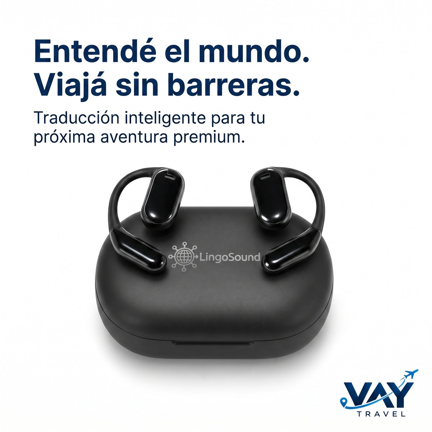 Auriculares Traductores LingoSound XR4 +140 Idiomas