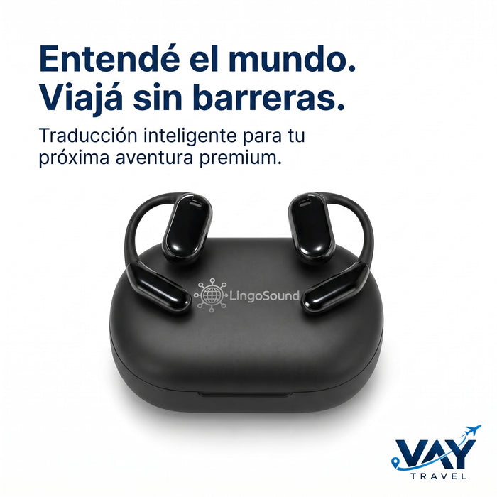 Auriculares Traductores LingoSound XR4 +140 Idiomas