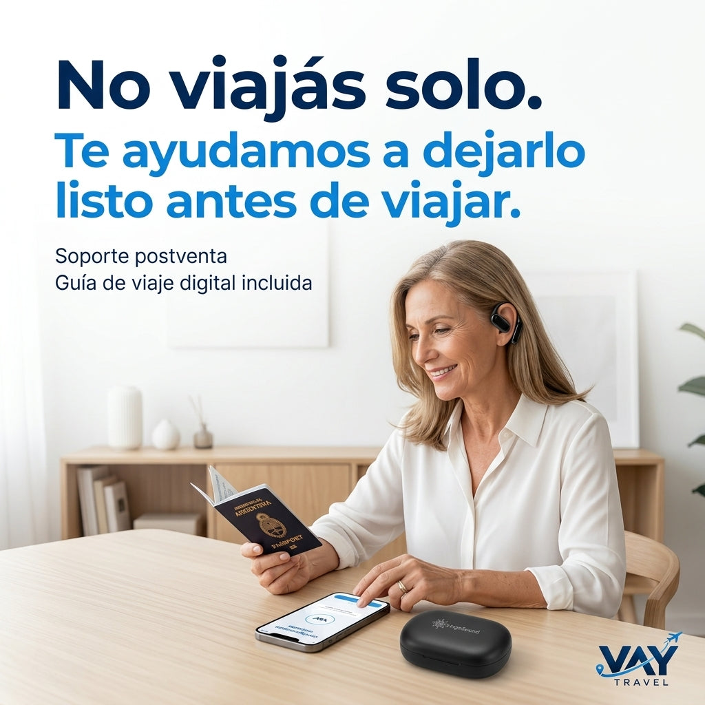 Auriculares Traductores LingoSound XR4 +140 Idiomas