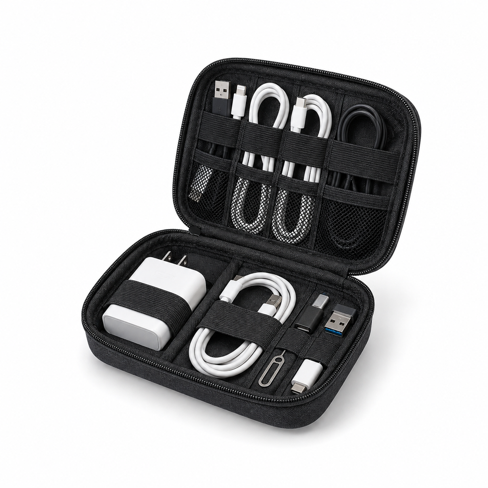 Organizador de Cables y Accesorios Tech VAY TRAVEL
